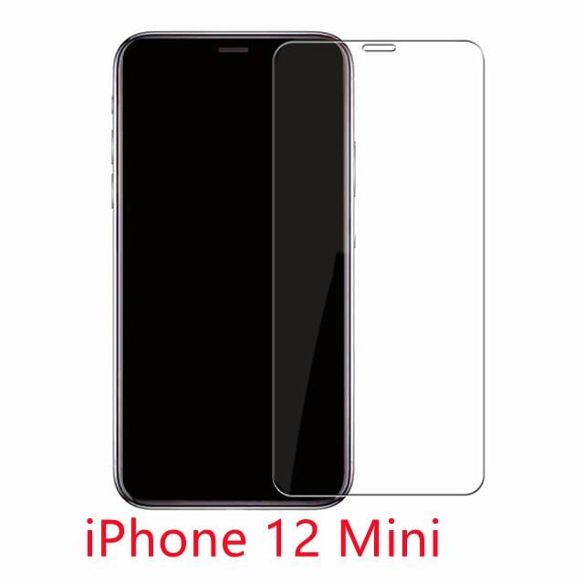 3PCS Transparent Protective Glass For iPhone 13 12 11 X XS Max Mini XR Tempered Glass For iPhone 7 8 6 Plus SE Screen Protector Scratch Resistant Screen Guard 9H Hardness Screen Protector