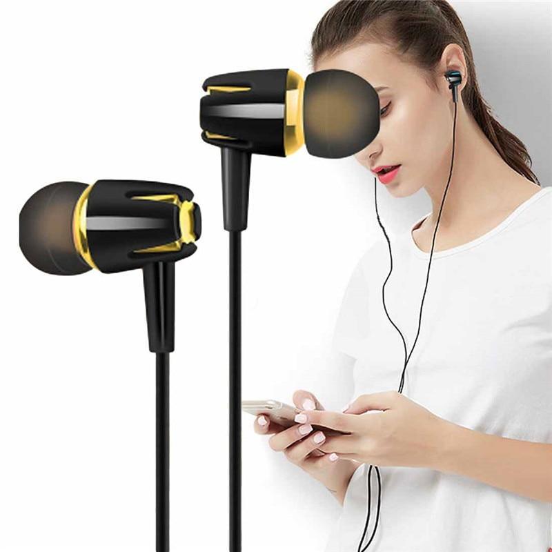 STEVVEX Headphones wired Earphone E18 Adjustable volume pause/play For mobiles earbuds wire Headset for smartphone