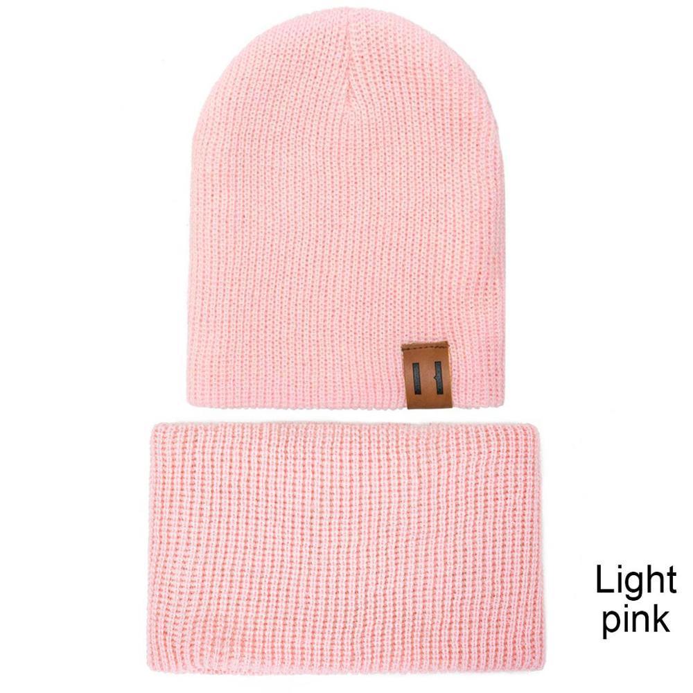Modern Baby Set Hat Cap and Scrif And Snood Warm Hat Scarf Caps Scarves Knit Hats For Kids