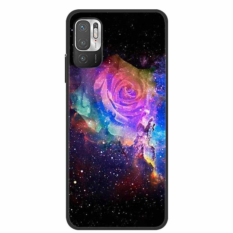 Classic Pattern Soft Slim Gel Silicone Back Cover Case For Xiaomi Redmi Note 10 5G Case Shockproof Soft silicone Back Cover For Redmi Note 10 5G Phone Cases Note10 5G Cute Cartoon