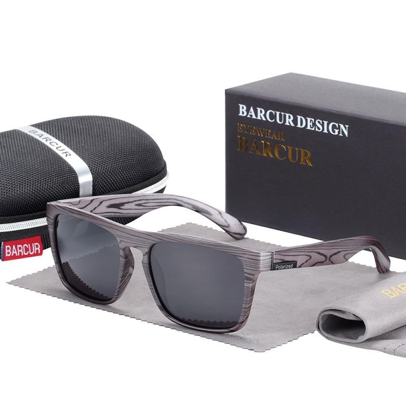Luxury Polarized Imitation Wood Sunglasses for Men and Women Retro Sunglasses Fashion Retro Style Oculos de sol