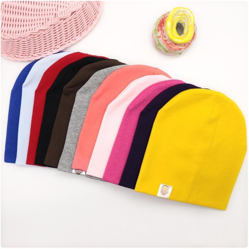 Baby Street Dance Hip Hop Hat Cotton Toddler Hat for Boys and Girls Cap Winter Warm Solid Color Children Hat In Modern Design