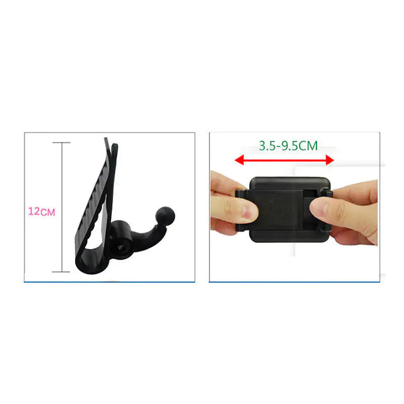 Universal Car Visor Clip Eye Level Cell Phone Cradle