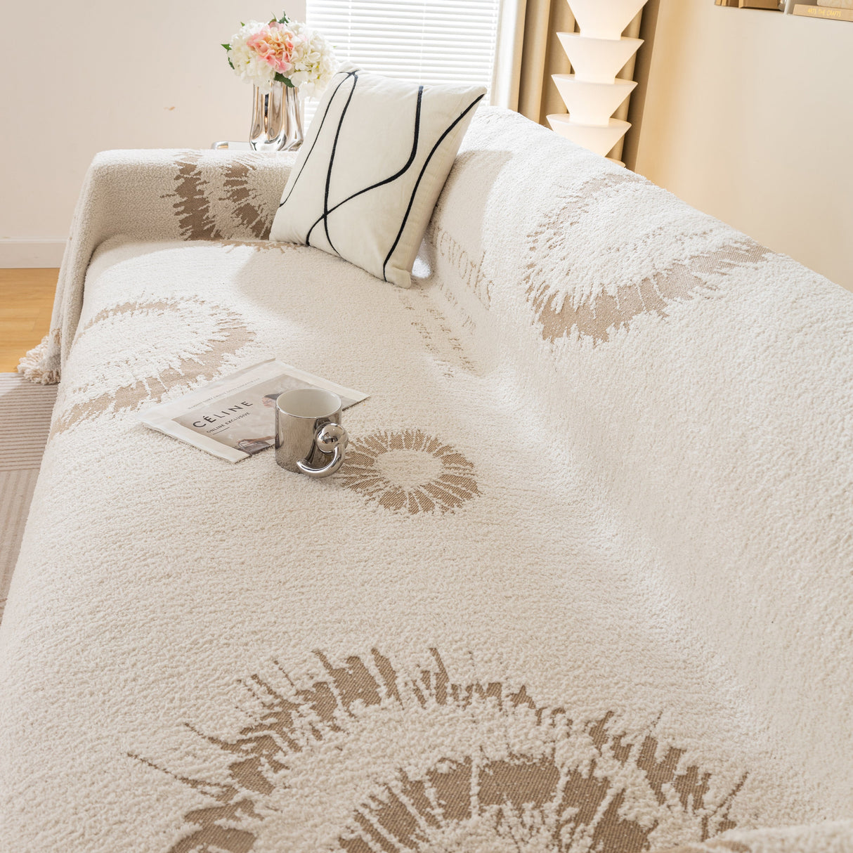 Fireworks Reversible Couch Cover Blankets Furniture Covers Washable Sectional Couch Covers