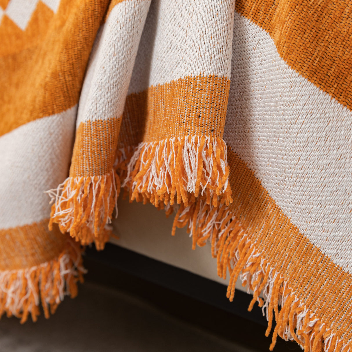 Comfy Four-Leaf Clover Hope Faith Love Luck Blanket for Couch, Chenille Scratch Proof Sofa Blanket Covers