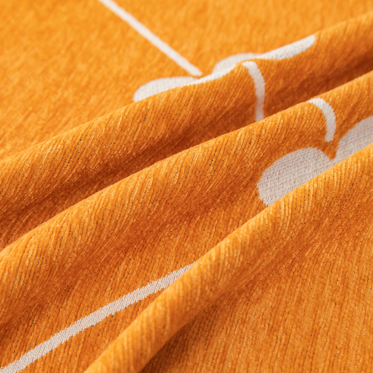 Comfy Four-Leaf Clover Hope Faith Love Luck Blanket for Couch, Chenille Scratch Proof Sofa Blanket Covers