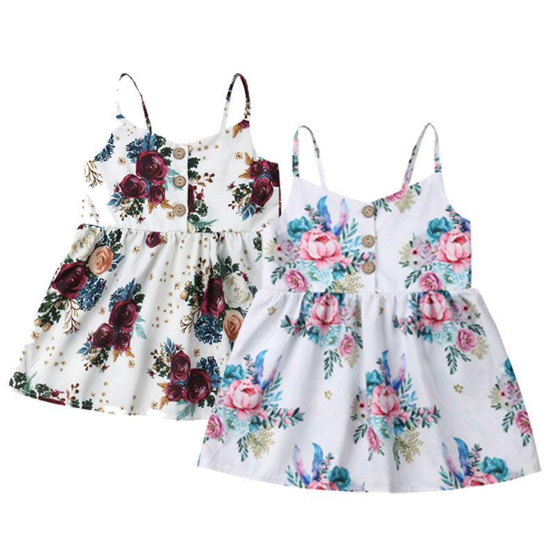 Luxury Handmade Summer Toddler Baby Girls Dress Flower Sleeveless V Neck Party Dress For Girls In Elegant Summer Design