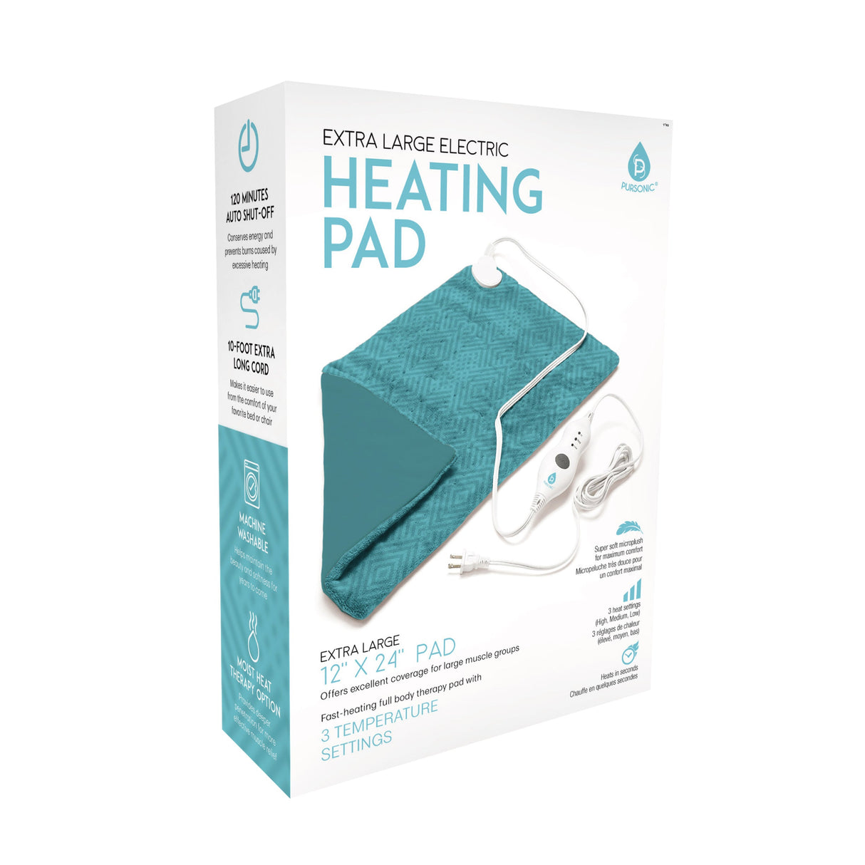 Electric Heating Pad by Pursonic