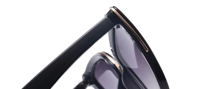 Luxury Modern Luxury Cateye Woman Vintage Classic Gradient Lady Sunglassese With UV400 Protection