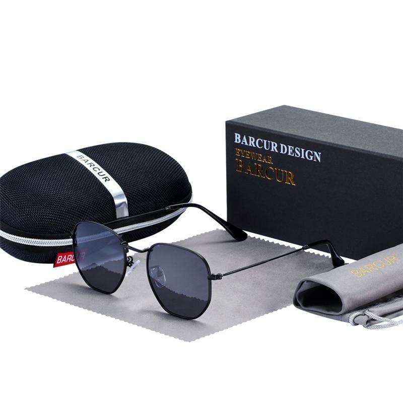 Luxury Classic Retro Reflective Sunglasses For Man and Woman Minimalist Stainlesss Steel Frame Eyewear Sunglasses With UV400 Protection