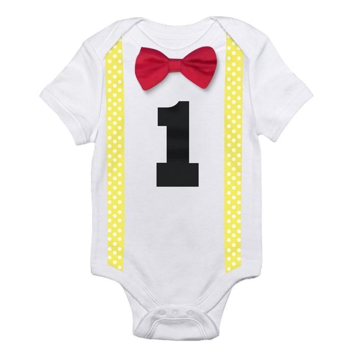 Baby Clothing Bow Body Rompers Clothing Newborn Baby Clothes Jumpsuit for Baby Boys and Girls For Birthday Party