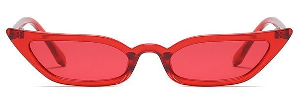 New Women Cateye Vintage Small Sunglasses Brand Designer Retro Female Lady Eyeglass Cat Eye In Vintage Old Style