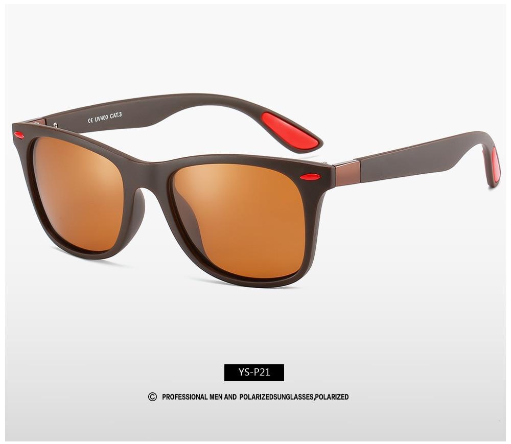 Sport Popular Classic Polarized Sunglasses For Men And Women Brand Design For Driving Party Square Frame Sun Glasses With UV400 Protection