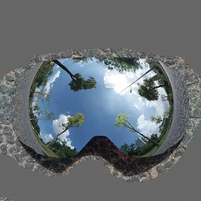 Clear Vision on the Slopes Double Layer Ski Goggles