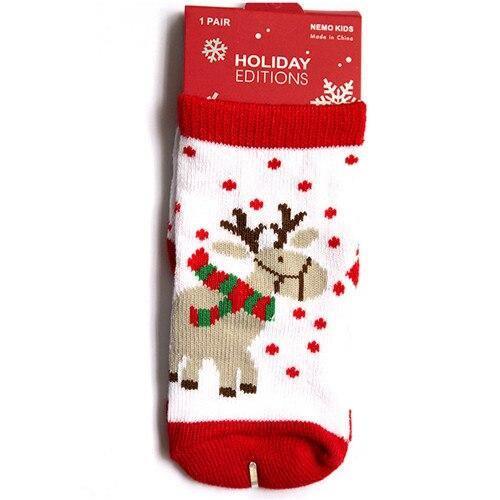Modern Cotton Baby Socks Christmas Design Baby Girls Socks Cartoon Casual Baby Children's Christmas Socks For Kids