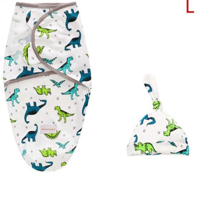 Baby Swaddle Blanket With Cap Swaddle Wrap Swaddling bag Baby Sleeping Bag