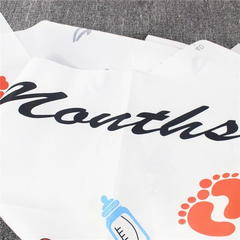 Cartoon Pattern Baby Photo Props Background Blankets Play Mats Backdrop Cloth Calendar Photo Accessories Blanket For Baby
