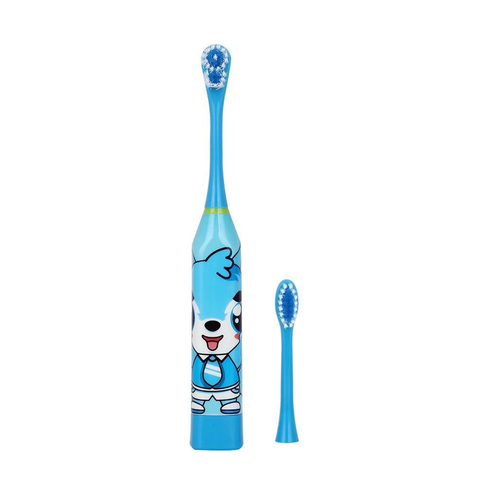 Cartoon Children Electric Toothbrush Double-sided Heads Electric Teethbrush Or Replacement Brush Perfect Electric Brush For Kids