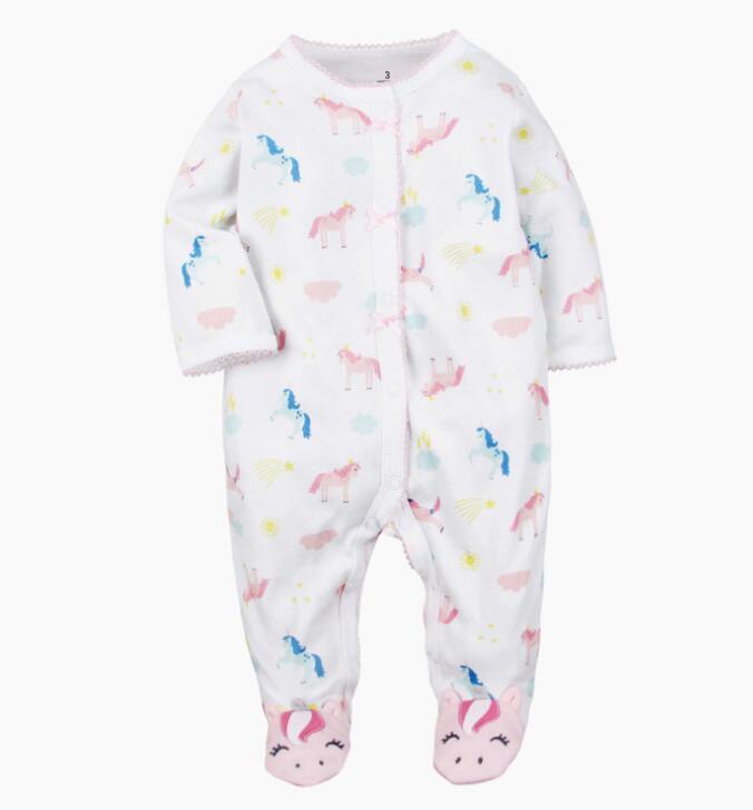 Baby Clothes Newborn Home Wear Cotton Baby Girl Romper Baby Costume Infant Boy Sleep Comfortable Pajamas