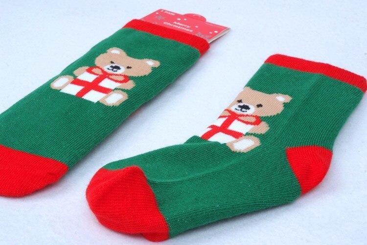 Modern Cotton Baby Socks Christmas Design Baby Girls Socks Cartoon Casual Baby Children's Christmas Socks For Kids