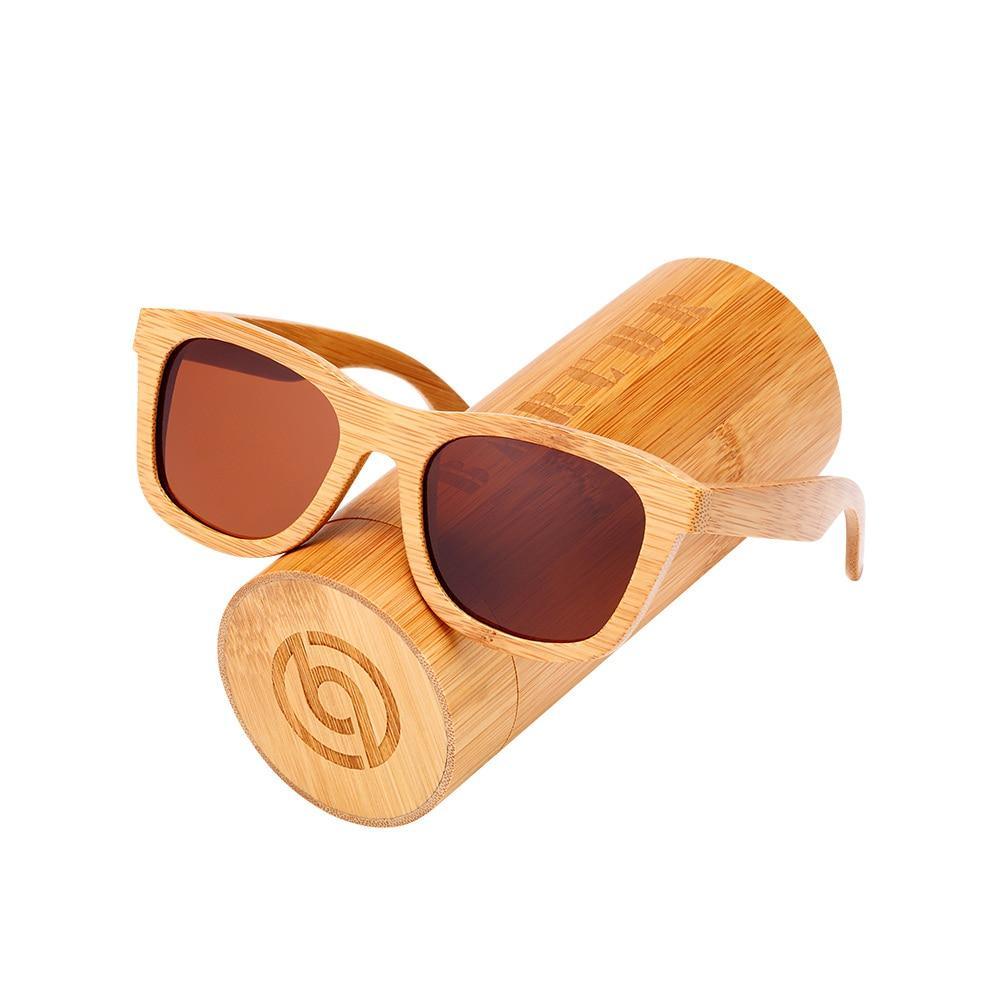 Handmade Bamboo Wood Luxury Retro Men and Women Polarized Sunglasses Beach Wooden Glasses Oculos de sol With UV400 Protection l