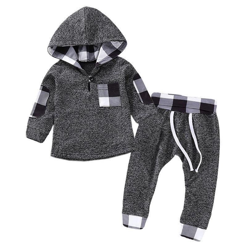 Newborn Baby Clothes Hoodies+Pant 2pcs Outfit Suit Costume Infant Clothing For Baby boys Set