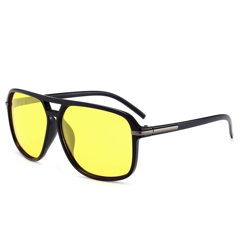 Luxury Polarized Men Business Oversized Mirror Sunglasses For Driving Brand Designer Driver Sunglasses UV400 Protection