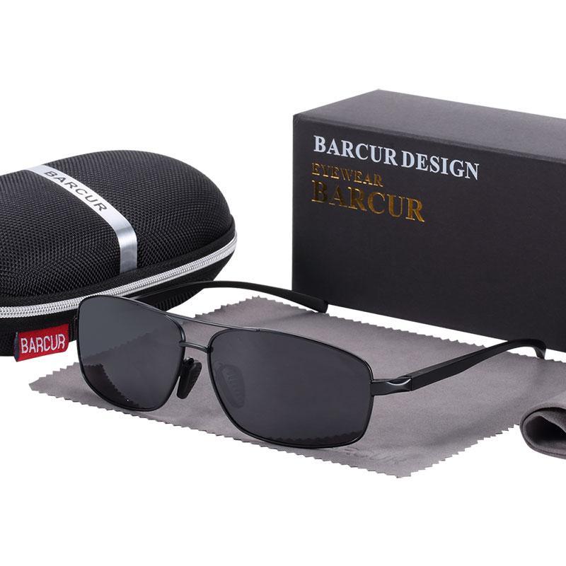 Luxury Elegent Vintage Retro Brand Designer Polarized Sunglasses Square Classic Shades Glasses WIth UV400 Protection