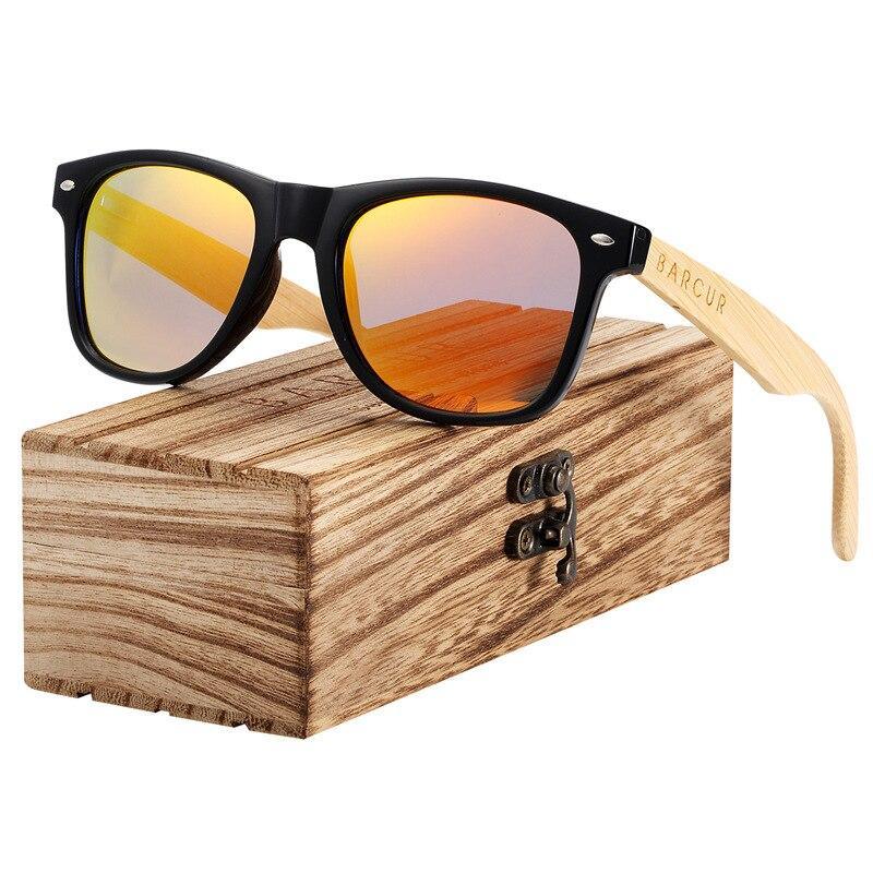 Bamboo Wood Retro and Classis Handmade Sunglasses For Man and Woman Unisex Polarized Sunglasses