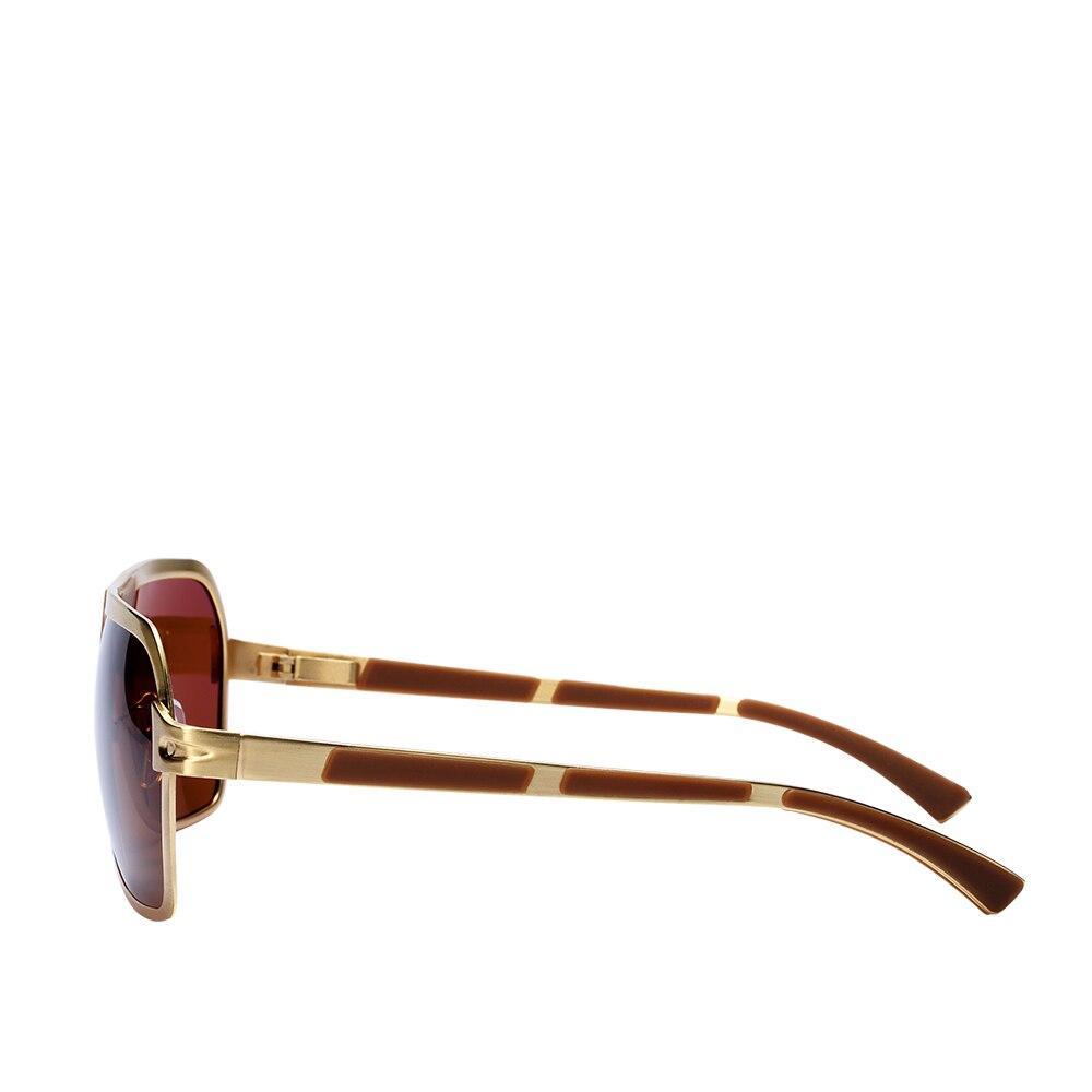 Brand Designer Driving Sunglasses for Men Polarized Sunglasses Men in Aviation Retro Design With High Quality Full Metal Frame and UV400 Protection