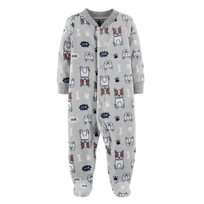 Home Love Romper Fleece Jumpsuit For Newborn Baby Boys And Baby Girl New Born Baby Clothes
