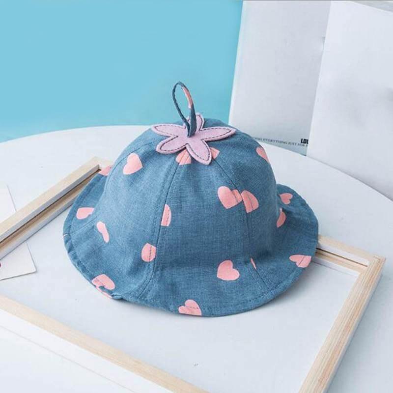Baby Girl Summer Outdoor Beach Floral Lovely Lace Princess Bucket Sun Hat For Girls