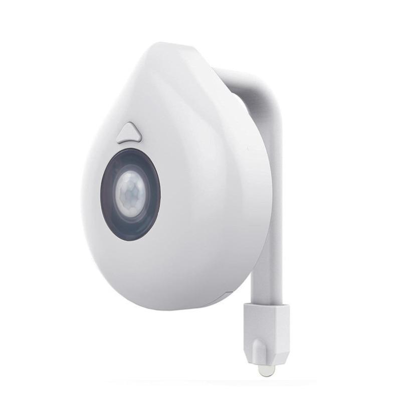 LED Toilet Night Light Motion Sensor WC Light In 8 Colors Changeable Lamp