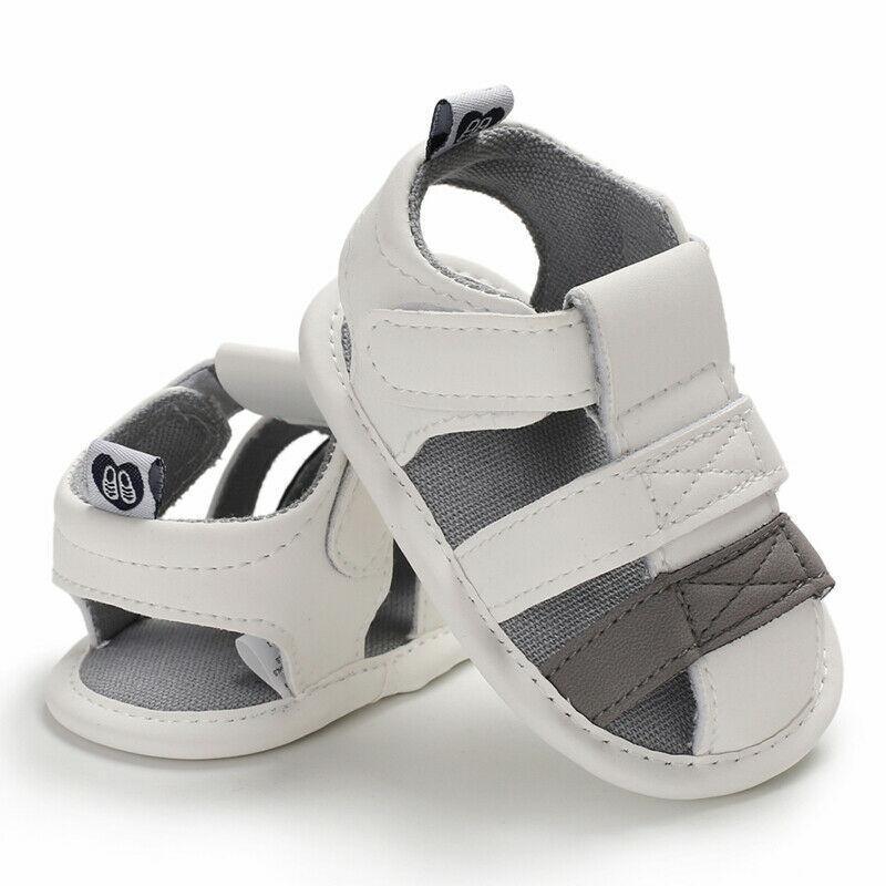 Baby Girls and Boy Summer Causal Anti Slip Soft Crib Sole Shoes Sandals For Kids Summer Style