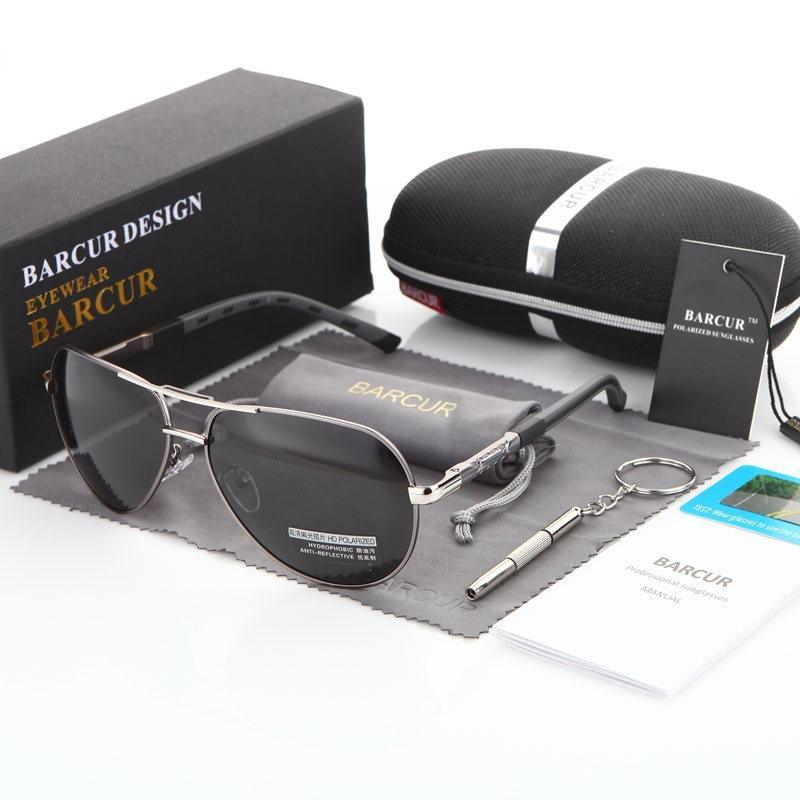 Luxury Popular Aluminum Magnesium Men's Sunglasses Men Polarized Mirror Glasses oculos Male Eyewear Accessories For Men Aviation Design