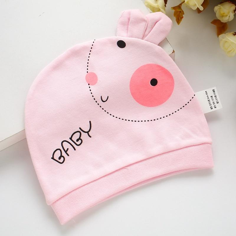 Modern Baby Sleeping Hats Cotton Printed Baby Hats Caps Newborn Baby Accessories For Baby Girls