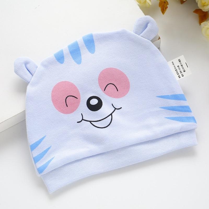 Modern Baby Sleeping Hats Cotton Printed Baby Hats Caps Newborn Baby Accessories For Baby Girls