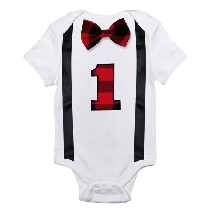 Baby Clothing Bow Body Rompers Clothing Newborn Baby Clothes Jumpsuit for Baby Boys and Girls For Birthday Party