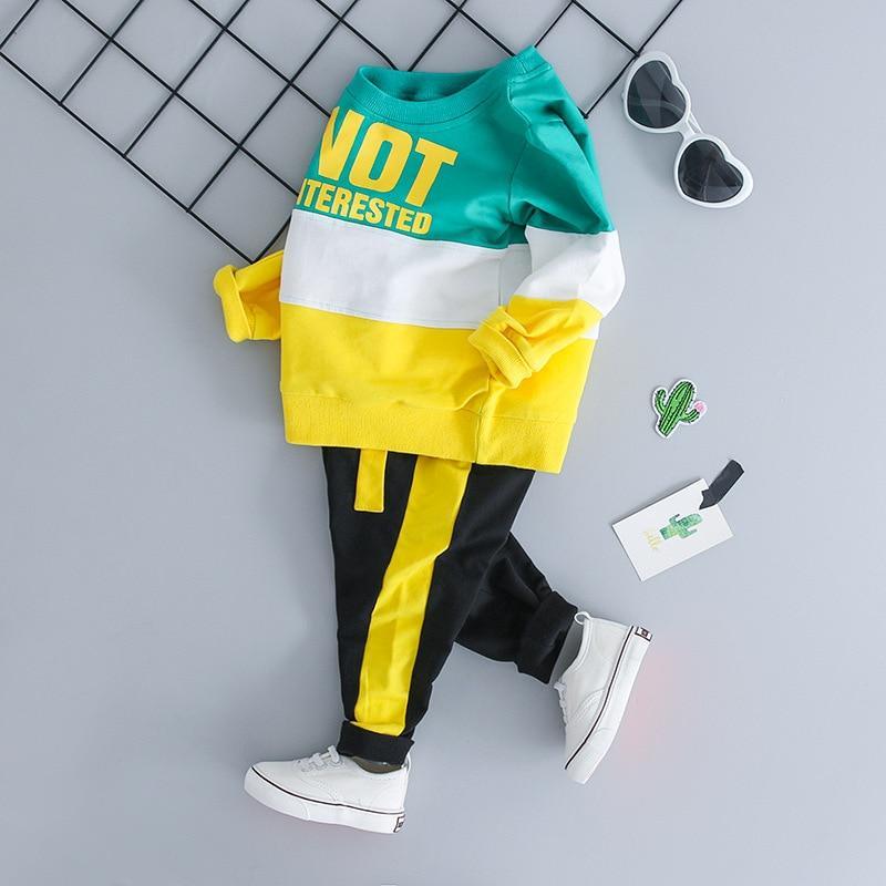Autumn Winter Newborn Baby Boys and Girls Clothes Sweater and pants Outfit Suit For kids