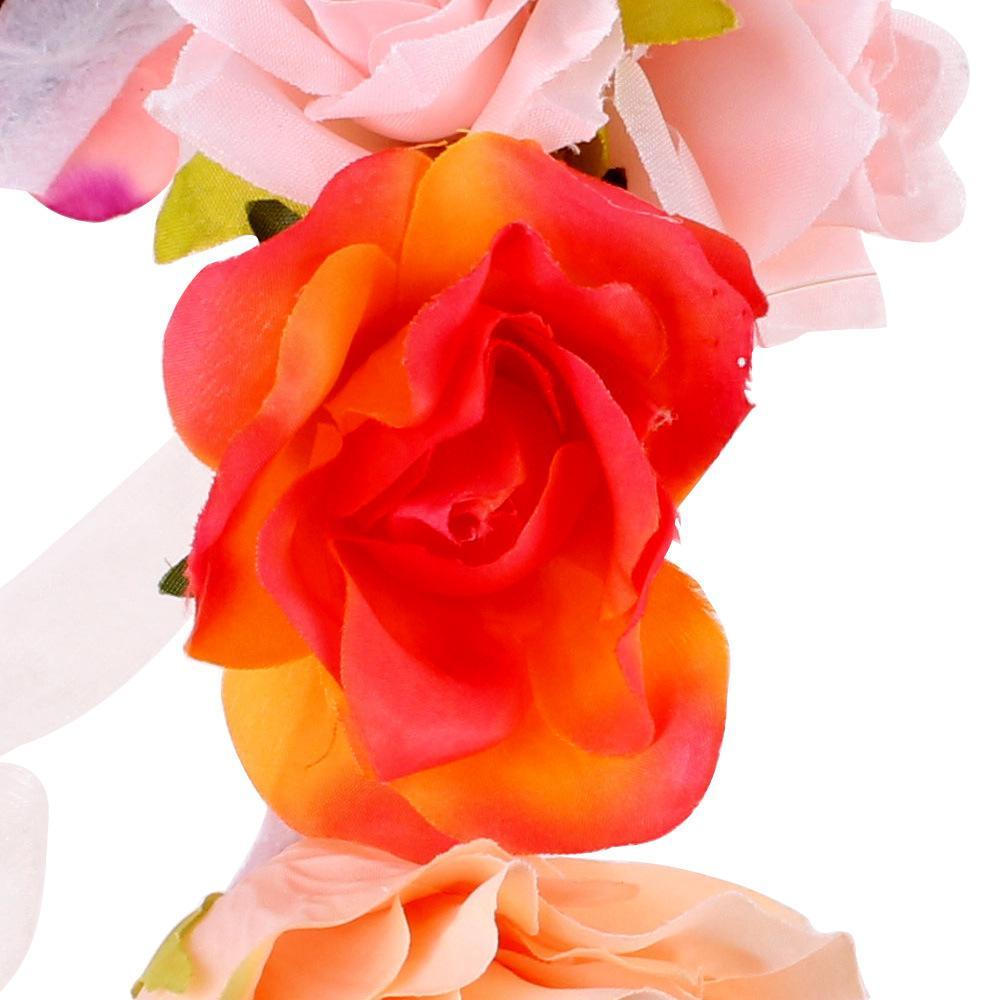 Luxury Handamde Mommy and Baby Flower Headband Large Flower Crown Mother Kids Flowers Headwear For Celebration