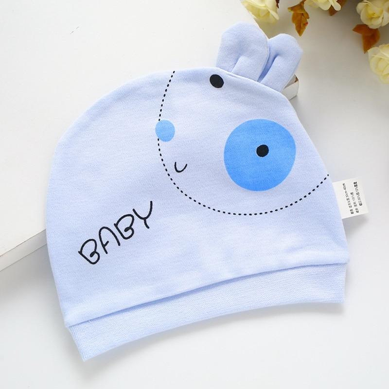 Modern Baby Sleeping Hats Cotton Printed Baby Hats Caps Newborn Baby Accessories For Baby Girls