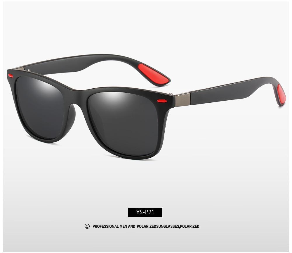 Sport Popular Classic Polarized Sunglasses For Men And Women Brand Design For Driving Party Square Frame Sun Glasses With UV400 Protection