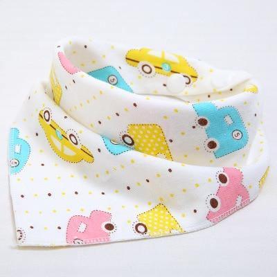 Baby Bibs Cute Cartoon Pattern bib Burp Cloths Saliva Towel Cotton Infant Burp Cloths Bib For Kids
