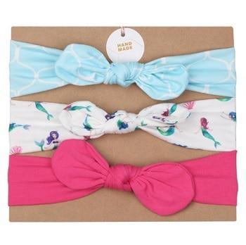 Modern Handamde Luxury Set Baby Girl Headband Bow For Newborn Babies Hair Band Elastic Accessories Cotton Headwear For Girls