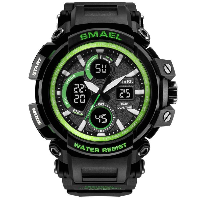 Modern Sport Waterproof 50M Men Watches With LED Digital Display In Military Armi Relogio Masculino Style