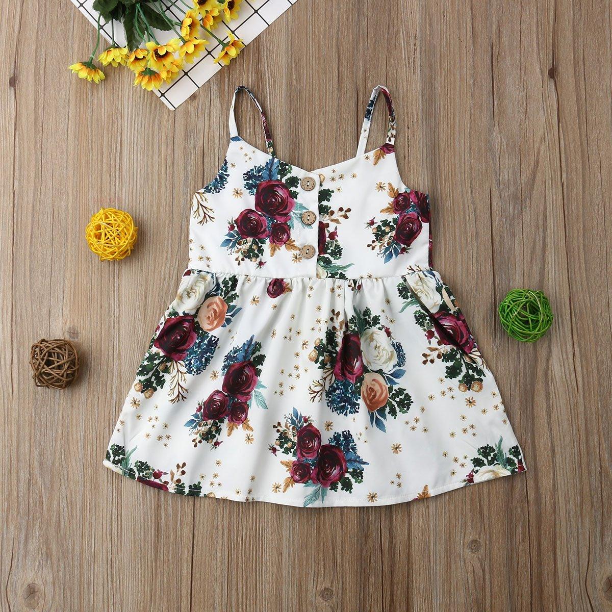 Luxury Handmade Summer Toddler Baby Girls Dress Flower Sleeveless V Neck Party Dress For Girls In Elegant Summer Design