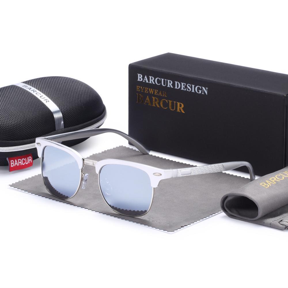 The Luxury Sunglasses Aluminium Polarized Male Eyeglasses Classic Punk For Men and Boys With UV400 Protection