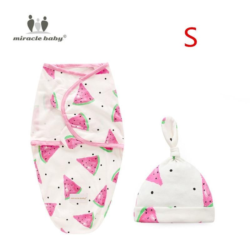 Baby Swaddle Blanket With Cap Swaddle Wrap Swaddling bag Baby Sleeping Bag