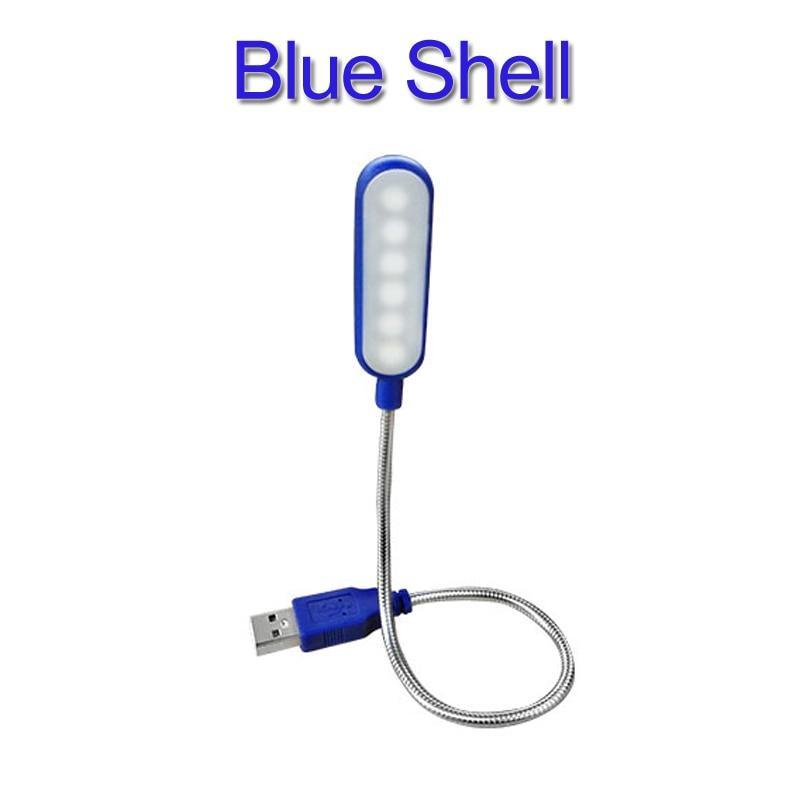 STEVVEX Portable USB LED Mini Flexibile Light For Reading Books USB Lamp for Power Bank Laptop Notebook or PC Computer