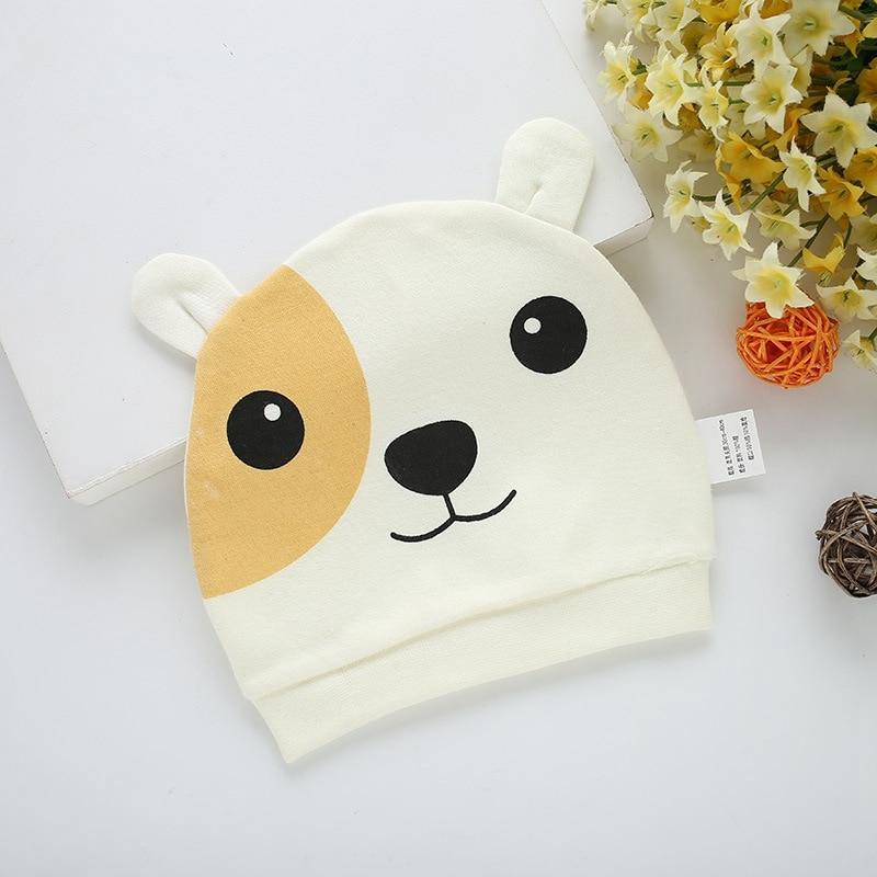 Modern Baby Sleeping Hats Cotton Printed Baby Hats Caps Newborn Baby Accessories For Baby Girls